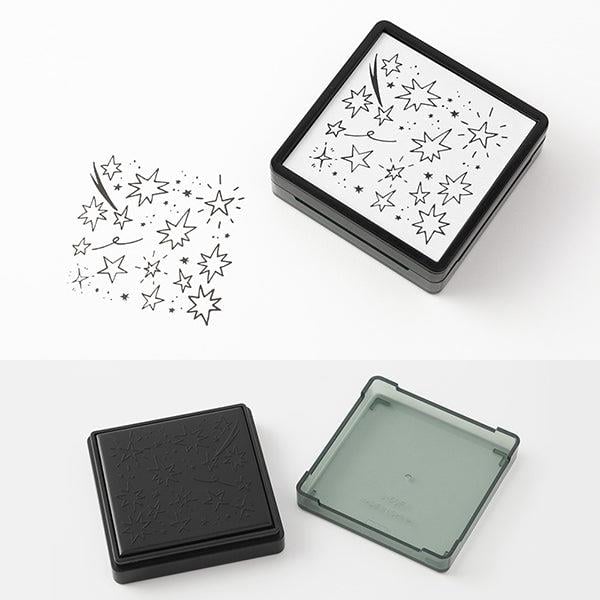 Midori Paintable Penetration Stamp Damga - Large Size Star 35400006
