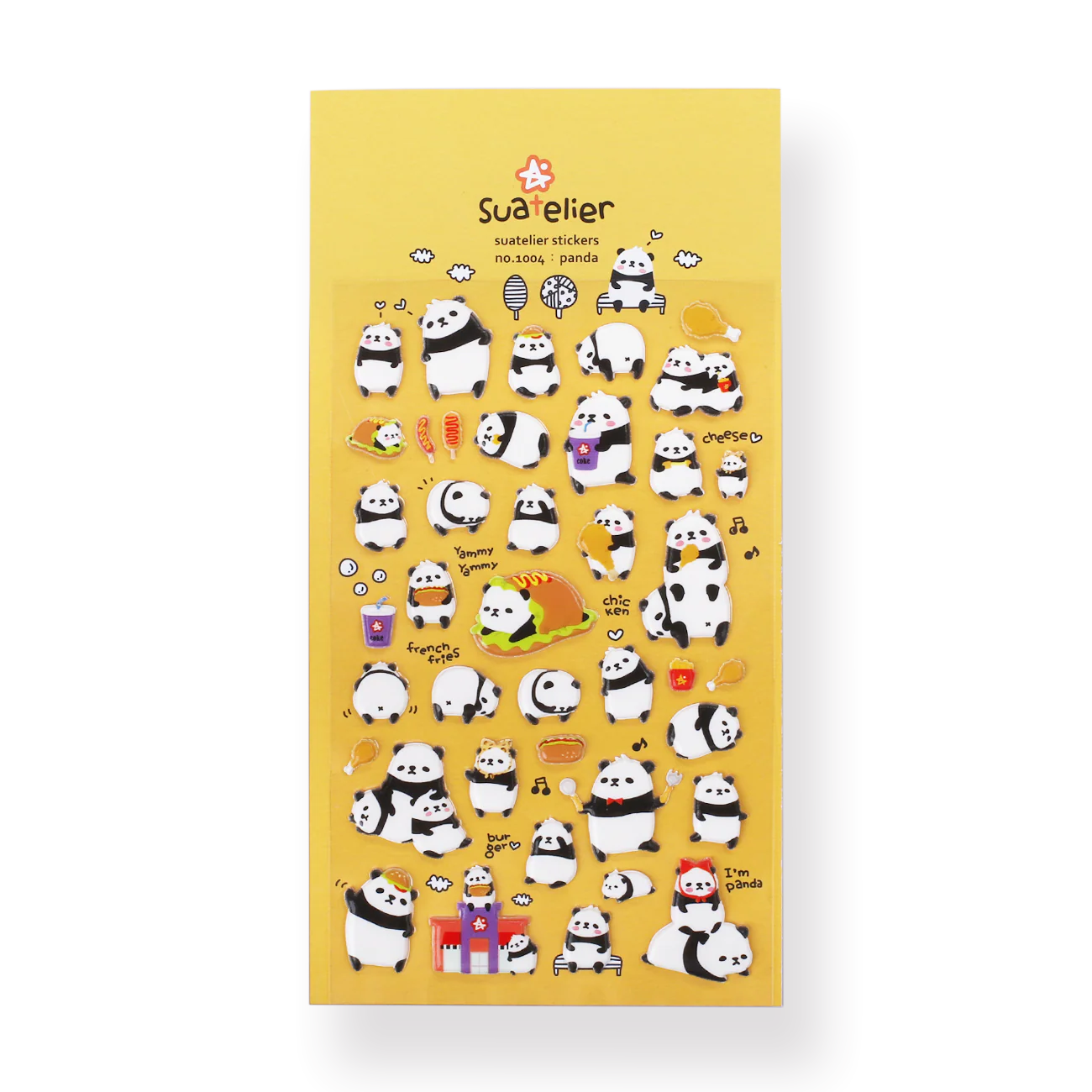 Suatelier Deco Sticker Panda