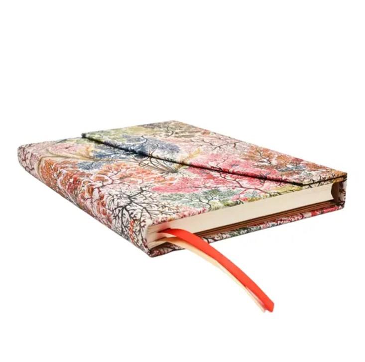 Paperblanks 2026 English Diary  12 Aylık Sert Kapak  Anemone Midi Hor Ajanda