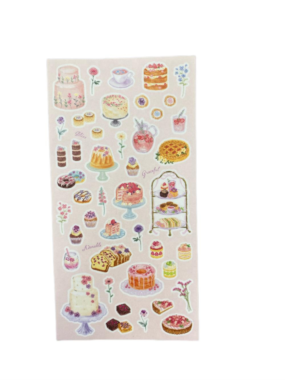 Cakes Sticker Set 