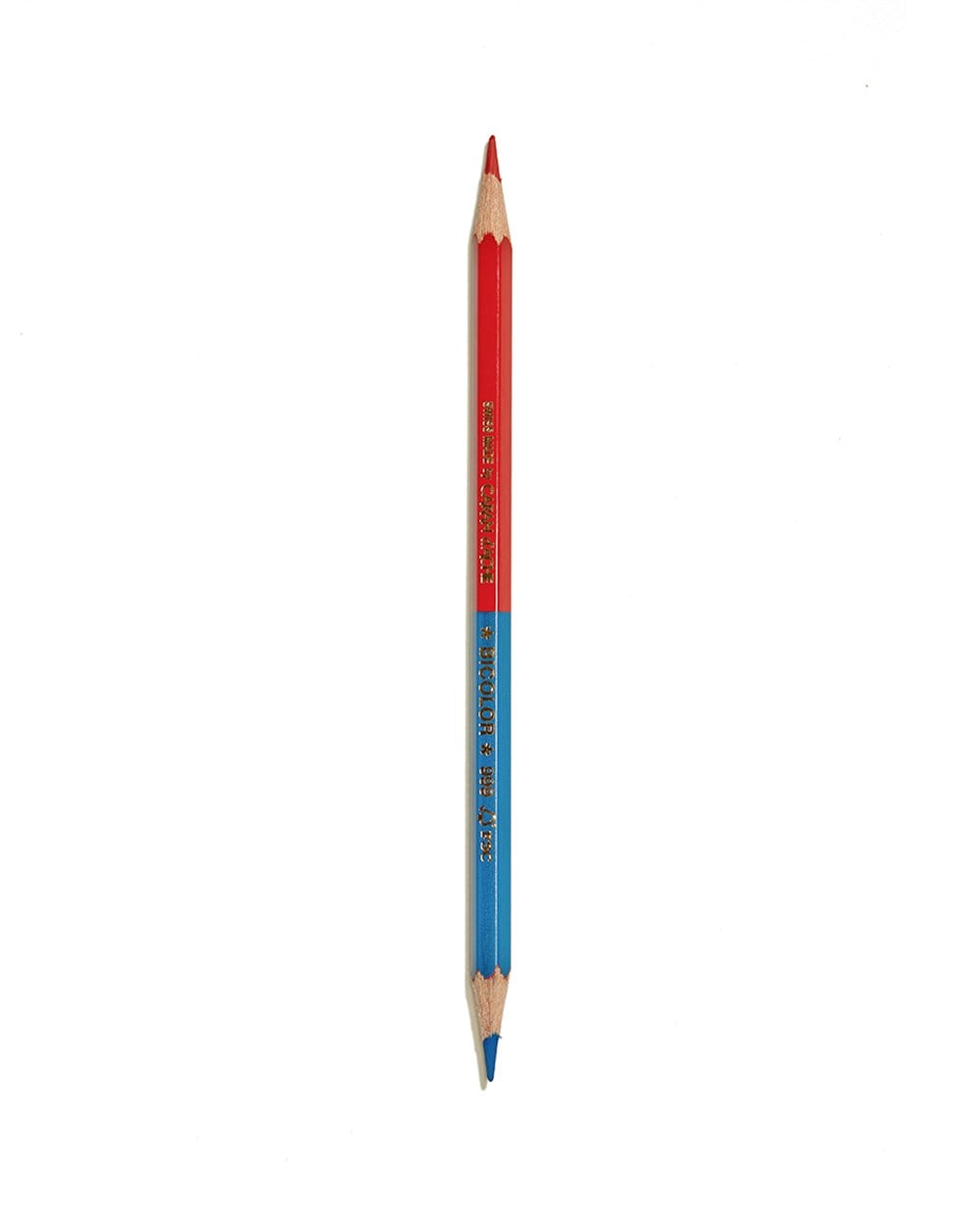 Caran d'Ache GraphiColor Kalem Çift Taraflı - Lacivert & Kırmızı 