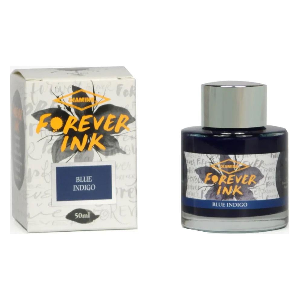 Diamine Forever Permanent & Waterproof Pigment Şişe Mürekkep 50ml Blue Indigo