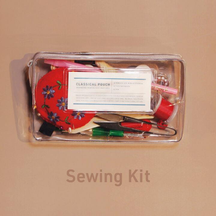 Kokuyo Classic Pouch Kalemlik Transparent 
