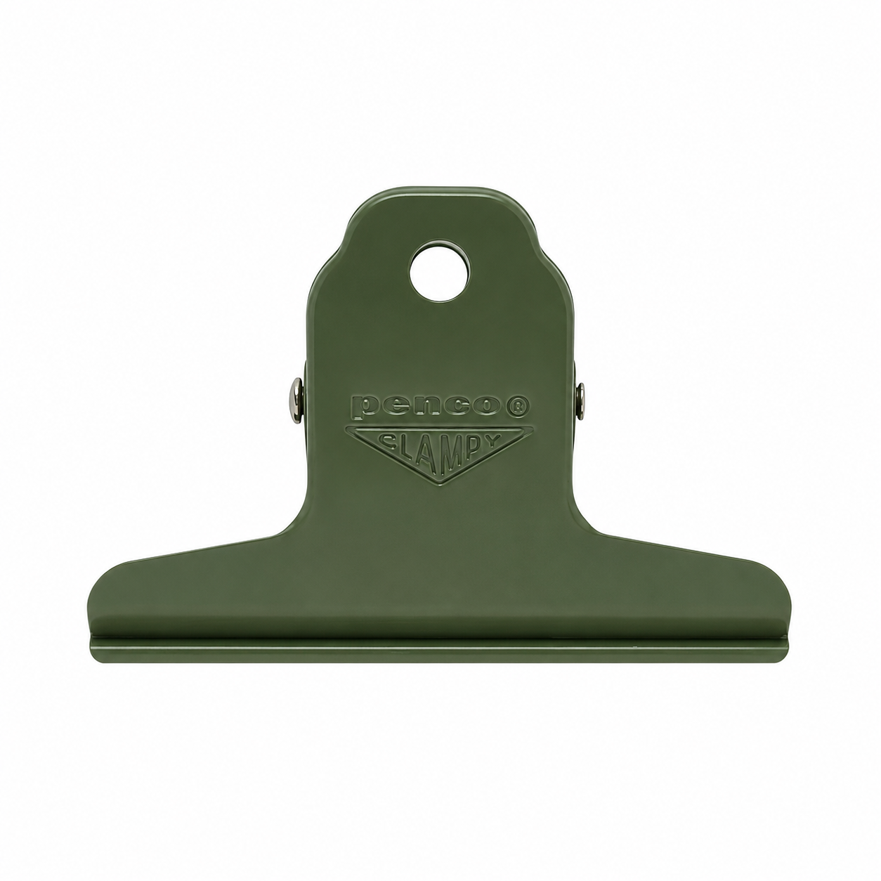 Penco Clampy Matte Clip Small Metal Klips Green DP203