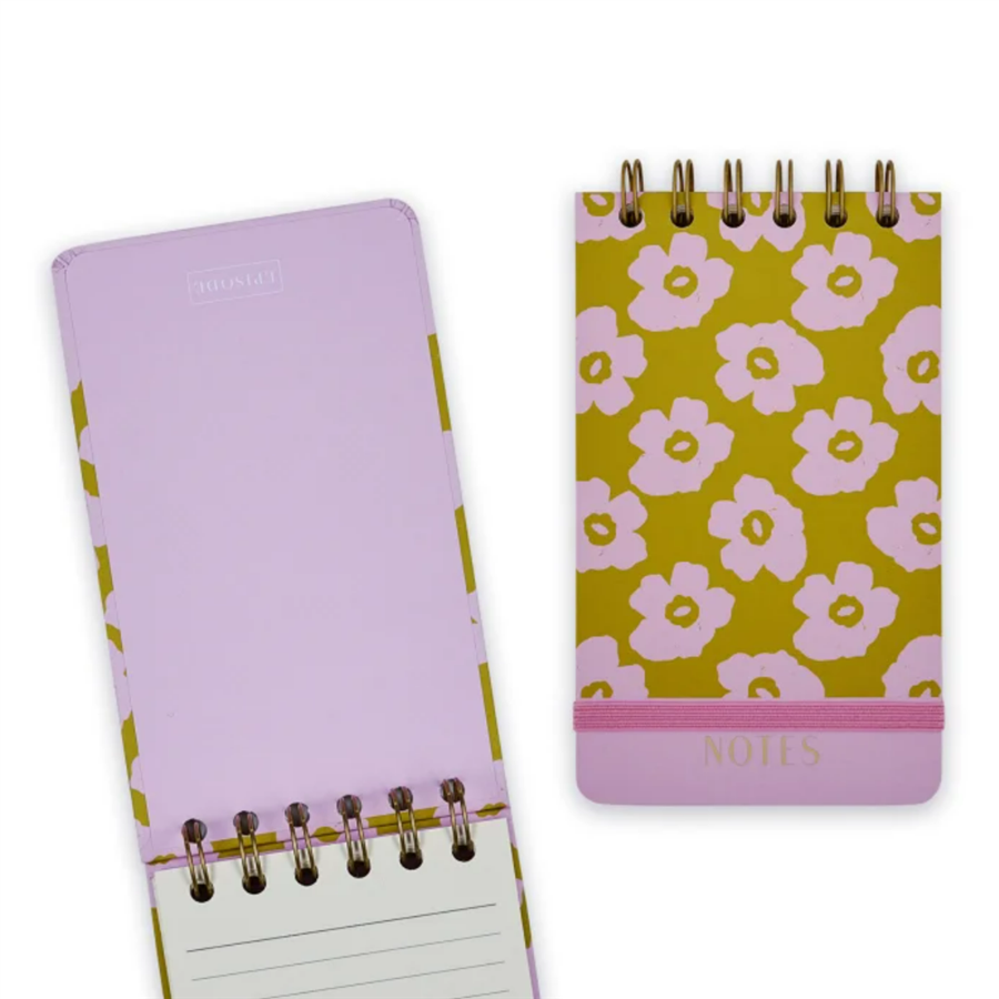 Episode Modern Florals Dijon Pink Spiralli Küçük Not Defteri