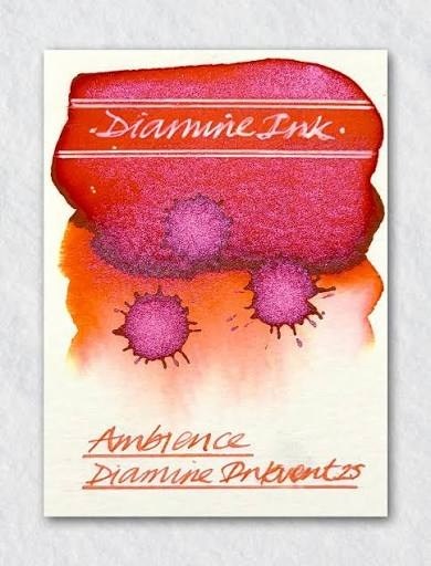 Diamine Inkvent Teal Calender Ambience Chameleon Mürekkep