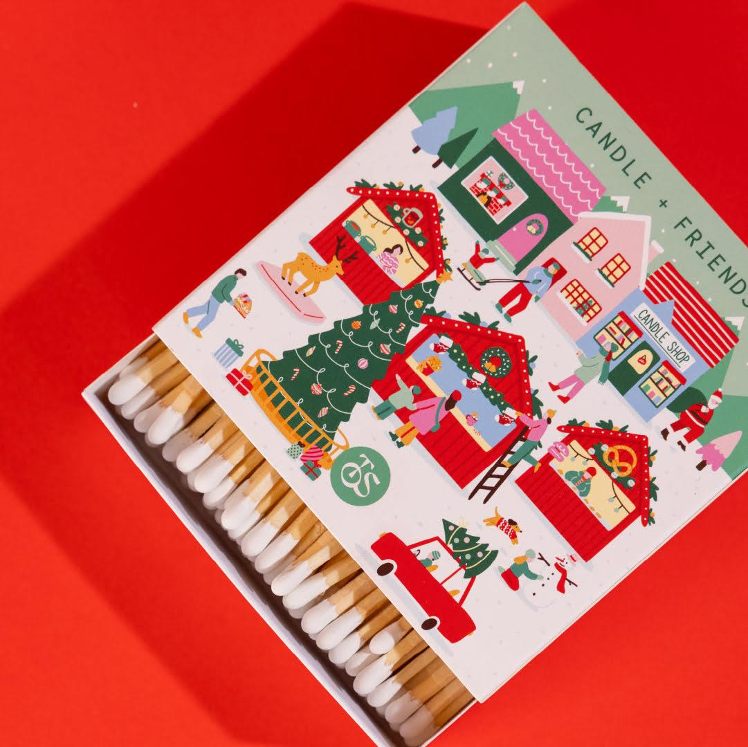 Candle and Friends x To's With Us Christmas Collection Giant Kibrit Yeni Yıl