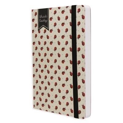 Legami Bugs 120 gr. Beyaz Kağıt Çizgili Defter