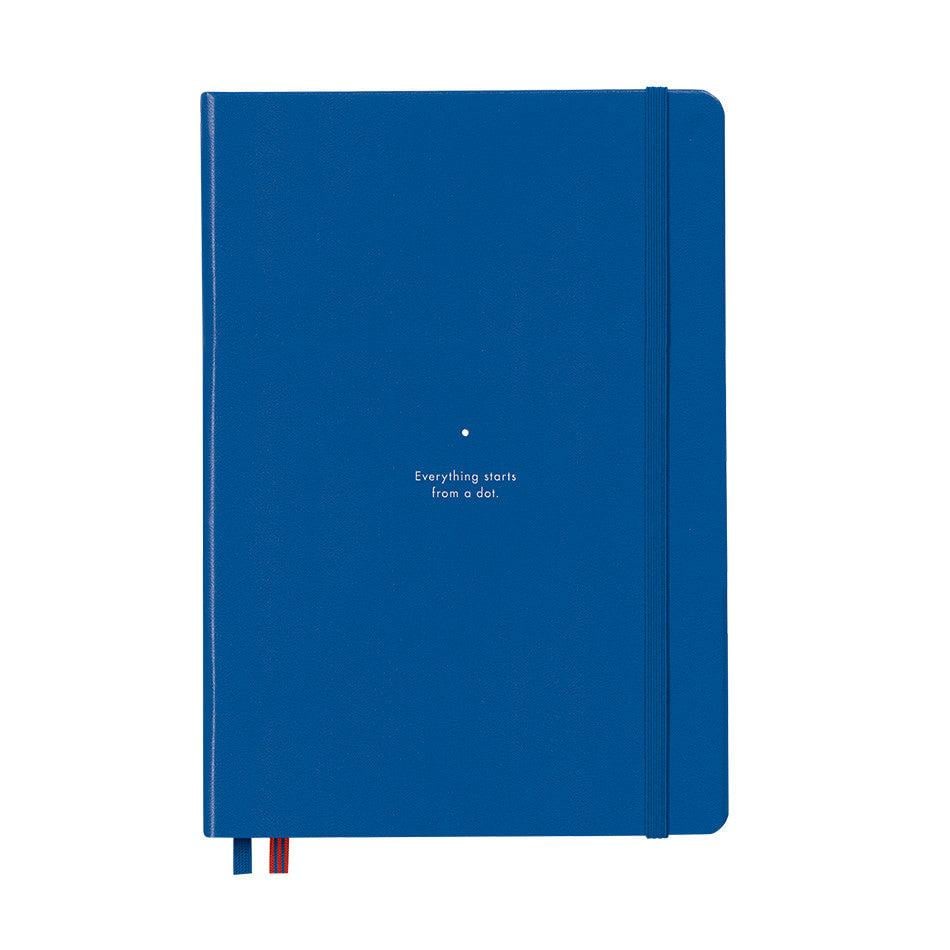 Leuchtturm1917 Bauhaus Serisi Not Defteri, Orta Boy (A5), Sert Kapak, 251 Sayfa Noktalı Defter Royal Blue  359618