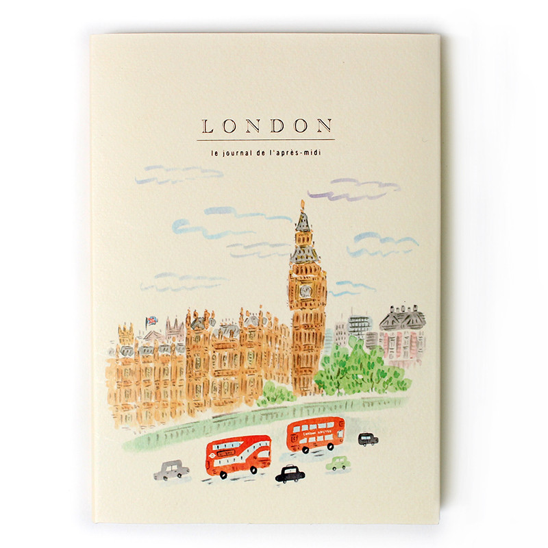 Pansy Daisy L'après Travel Journal Seyahat Günlüğü Defteri - London (Big Ben)