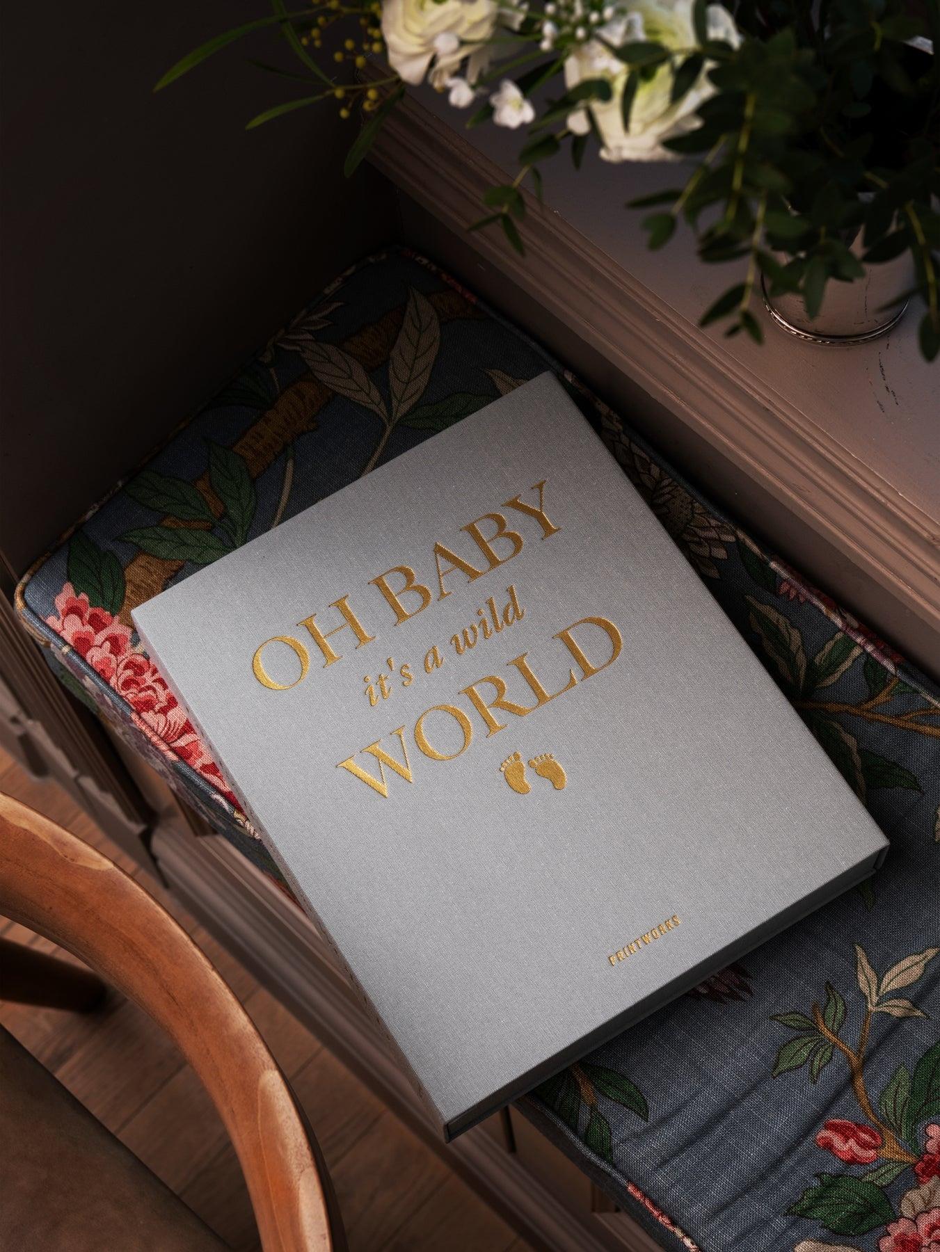 Printworks Bebek Fotoğraf Albümü Mint - Baby Its A Wild World, Mint