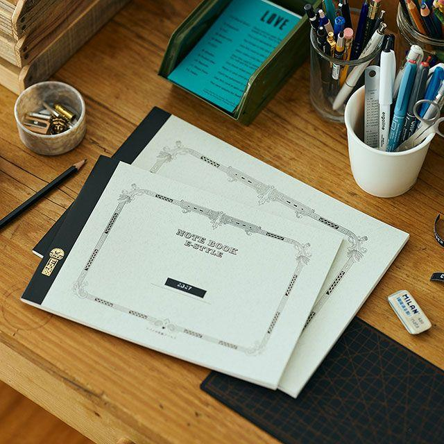 Tsubame B5 Dolma Kalem Uyumlu Fools Yatay Büyük Çizgili Defter