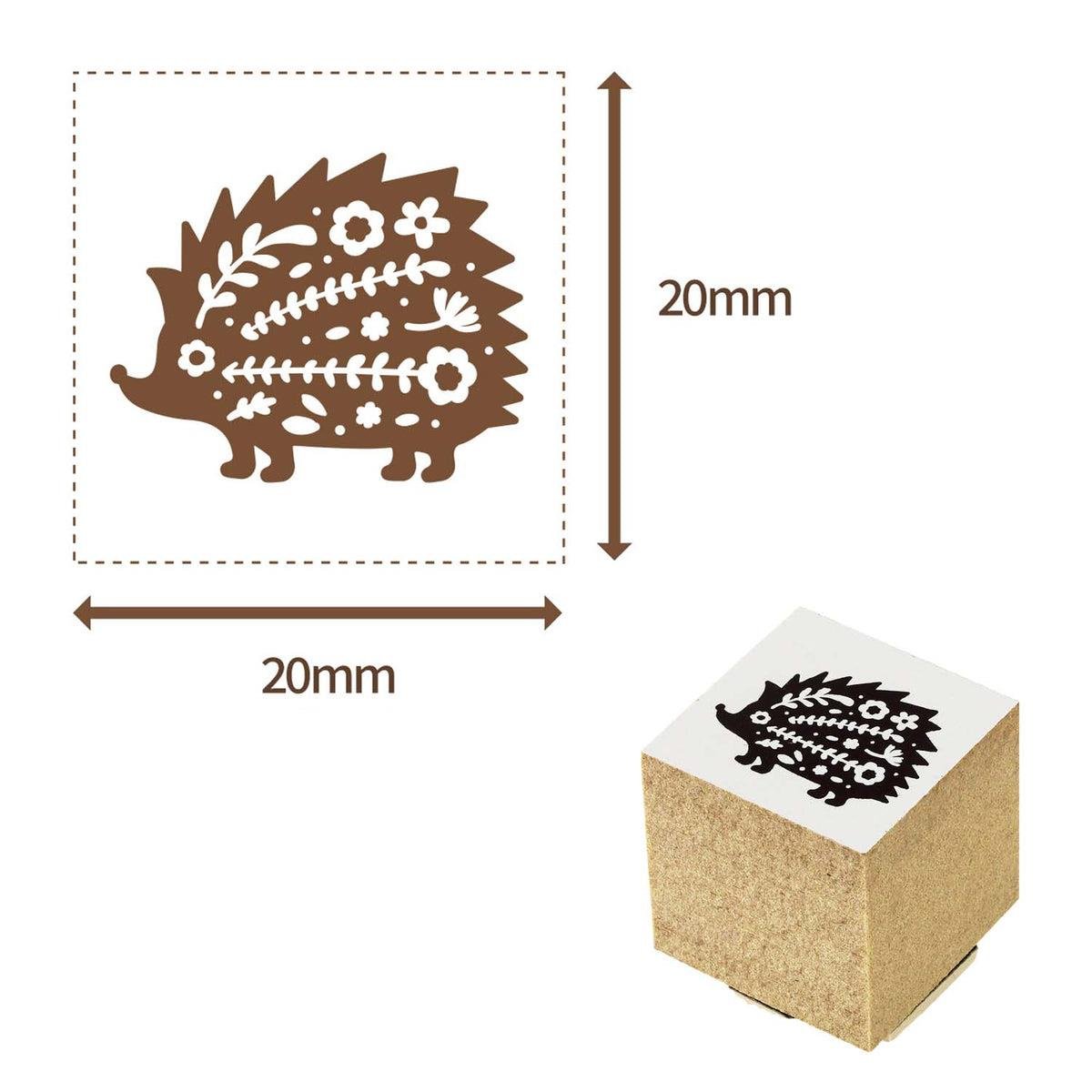 Syachihata Craft stamp, Western pattern, Vol.2 20 x 20mm 021