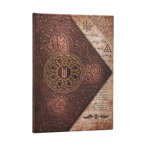 Paperblanks The Grimmerie Sert Kapak 18x23 cm Çizgili Defter PBD6473