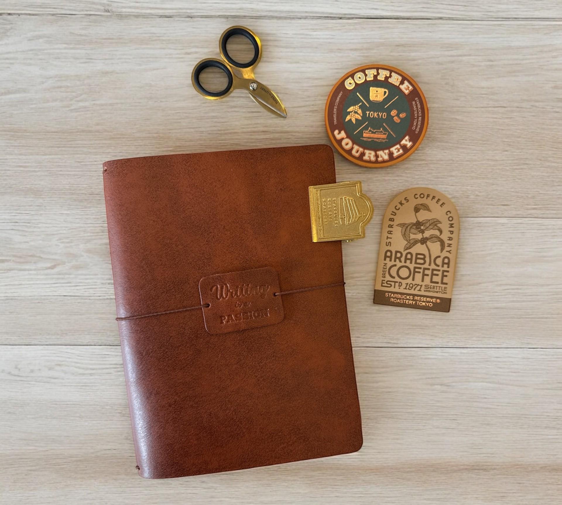 Aegan Leather A5 Deri Defter Kılıfı Kahverengi