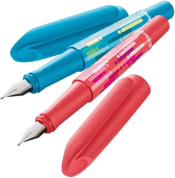Pelikan Happy Pen Dolma Kalem ve Kartuş Seti M Uç Mavi