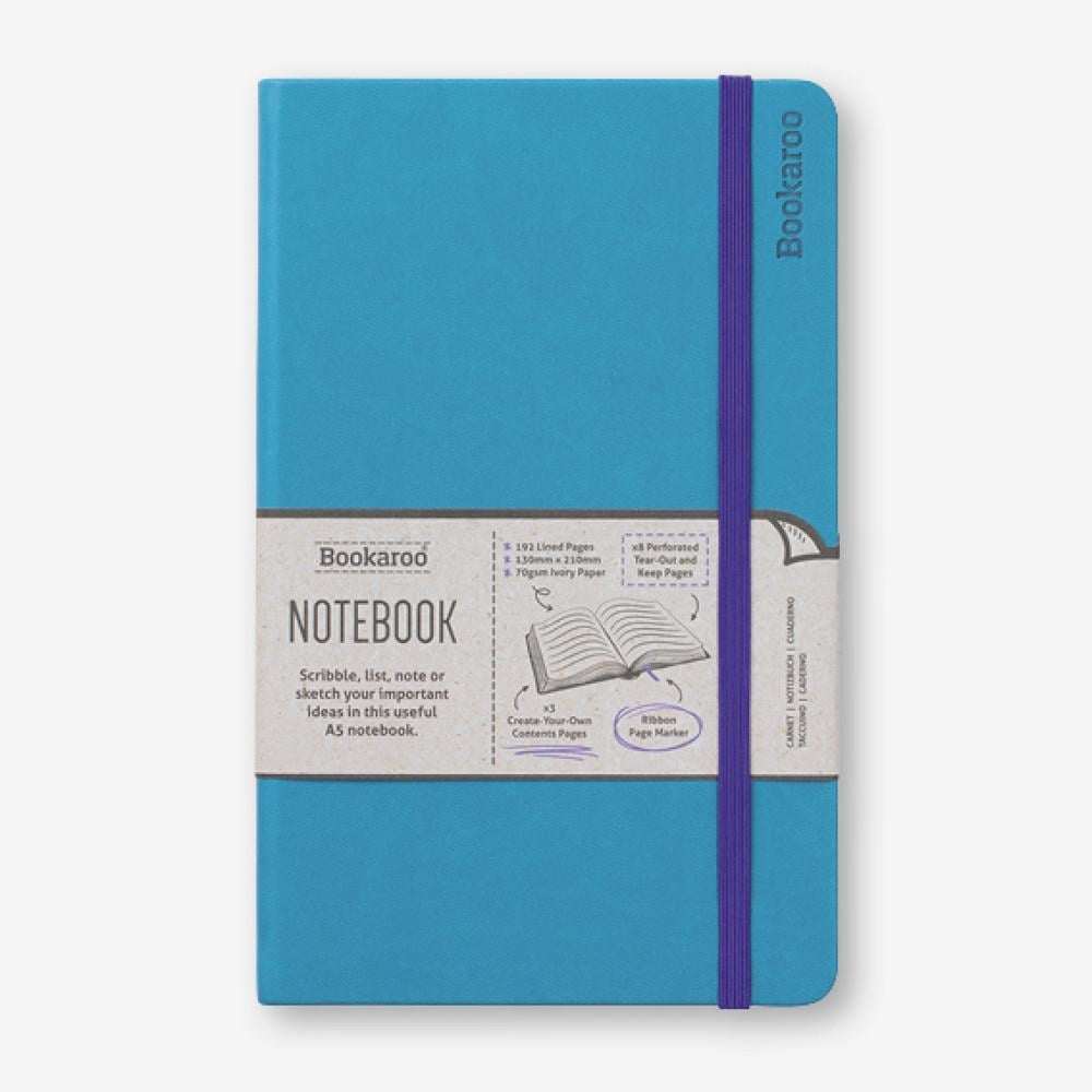 IF  Bookaroo A5 Journal Çizgili Defter Turquoise 