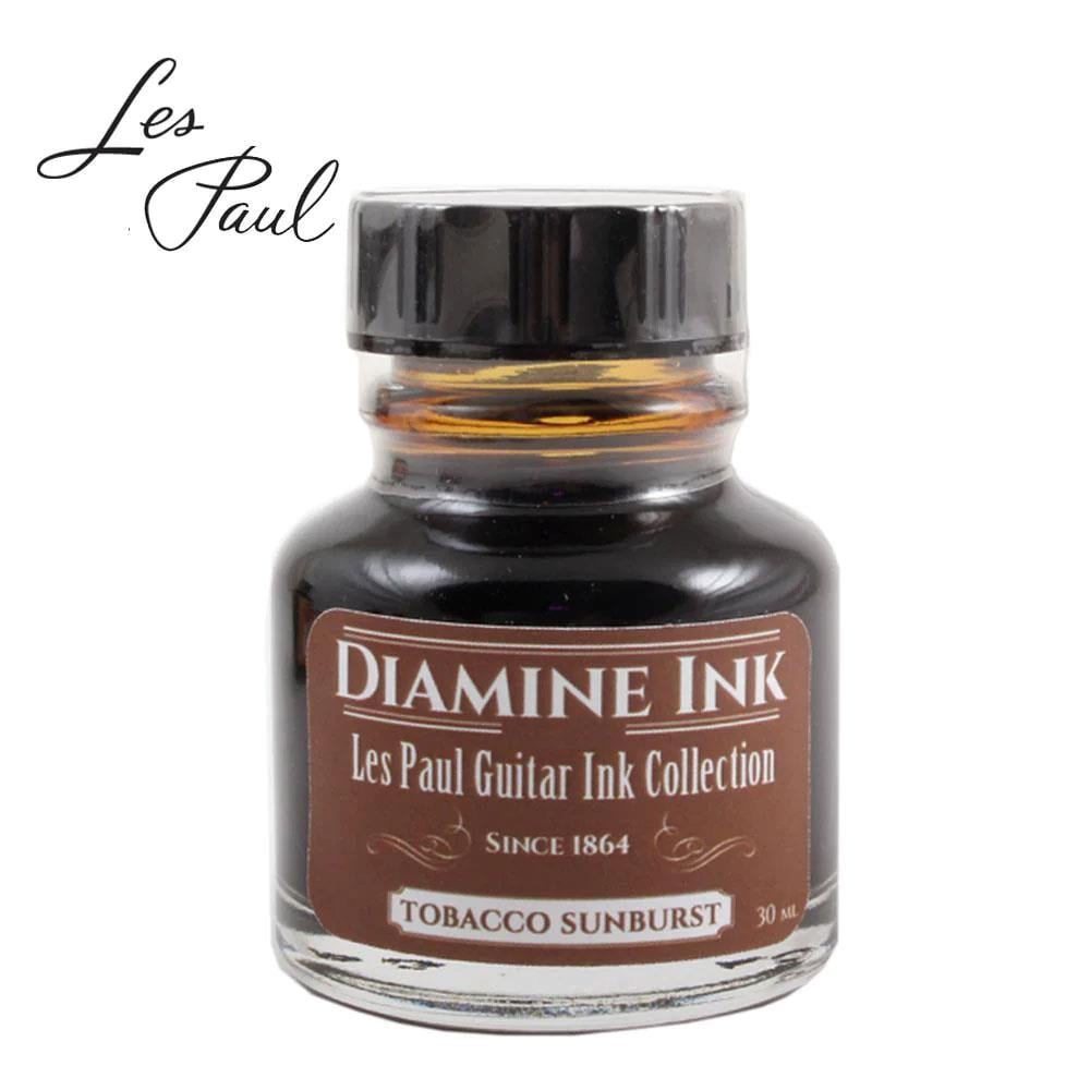 Diamine Les Paul Collection Şişe Mürekkep 30ml Tobacco Sunburst