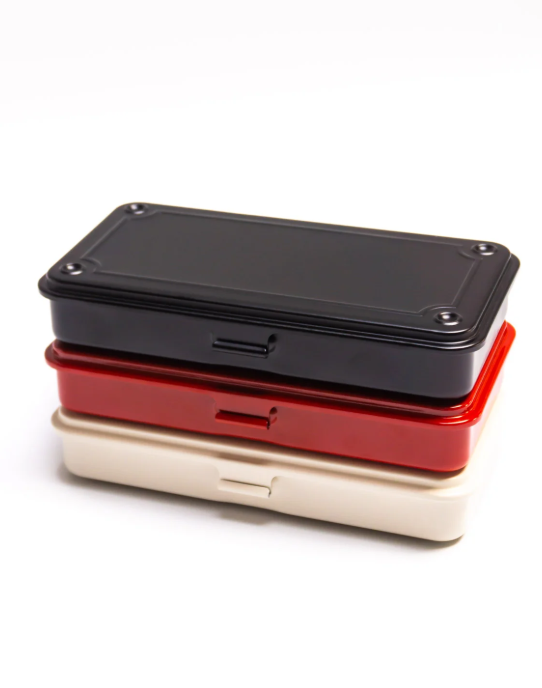 Toyo Steel T-192 Tool Storage Box Siyah Metal Saklama Kutusu