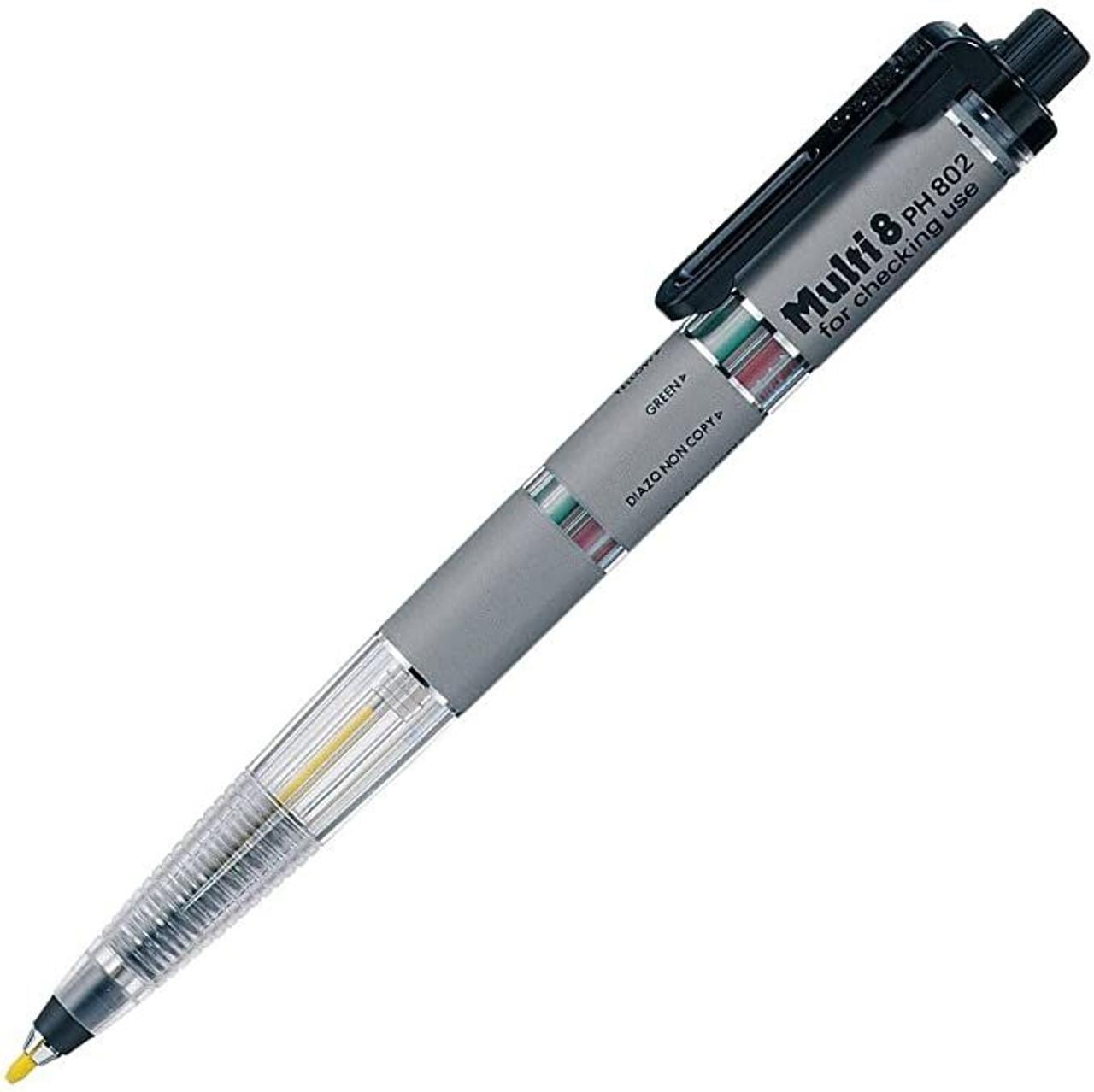 Pentel Pencil Lead Holder and Lead Set, Multi 8 Set 2.0 mm Kalem, Kalemtraş ve 8 Adet Uç Classical Colors