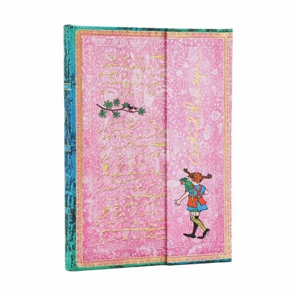 Paperblanks Astrid Lindgren, Pippi Longstocking Sert Kapak 13x18 cm Çizgili Defter PB1327-4