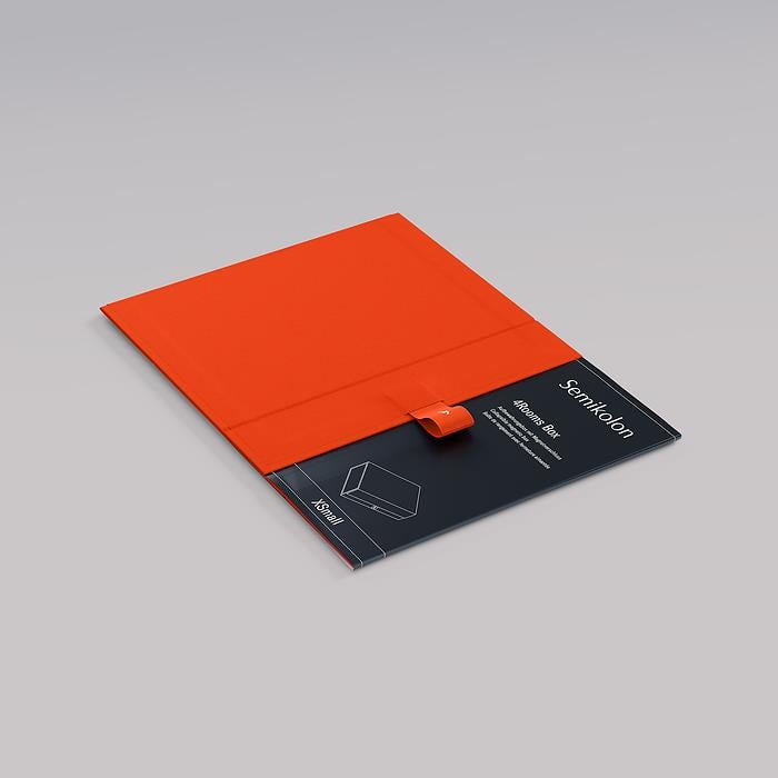 Semikolon 4Rooms Box, XSmall, Orange