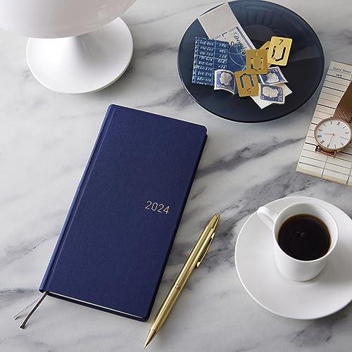 Hobonichi Techo Weeks MEGA Japanese Version 2024 Jan Start Navy