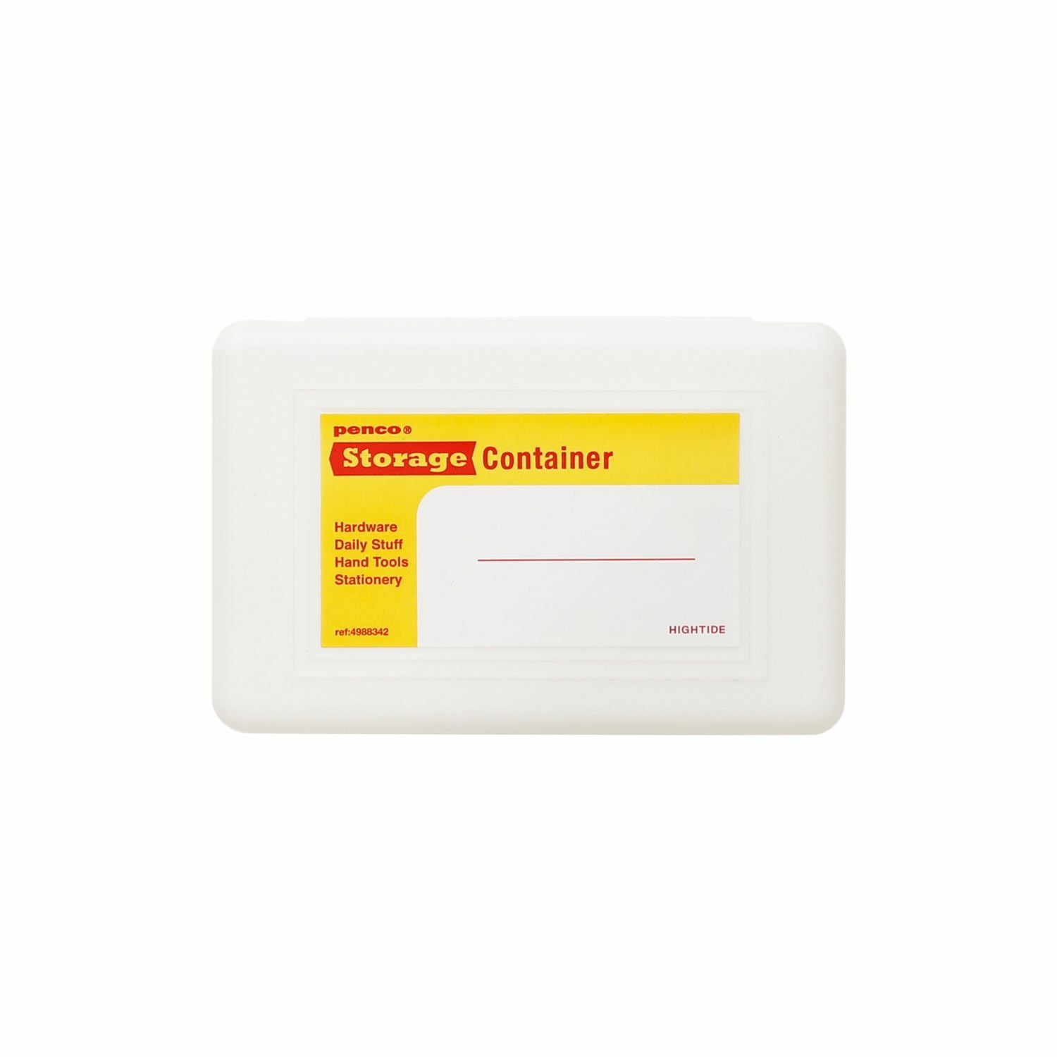Penco Storage Container Plastik Çift Taraflı Kalemlik & Kutu White EB046 WH