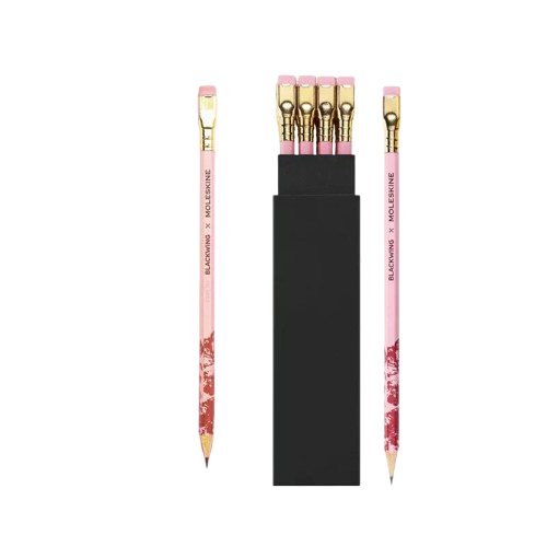 Palomino Blackwing  x Moleskine  New Sakura Limited Edition Firm Ahşap Kurşun Kalem 12'l Set