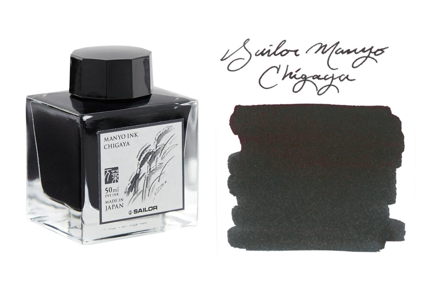 Sailor Manyo Ink Colours Dolma Kalem Mürekkebi Chigaya 50 ml 