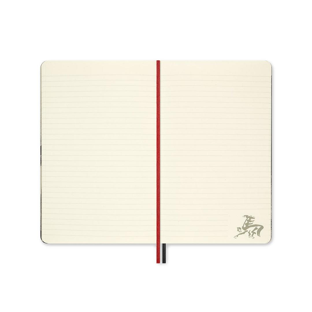 Moleskine Year of the Horse Limited Edition Sert Kapak Çizgili Defter Krem