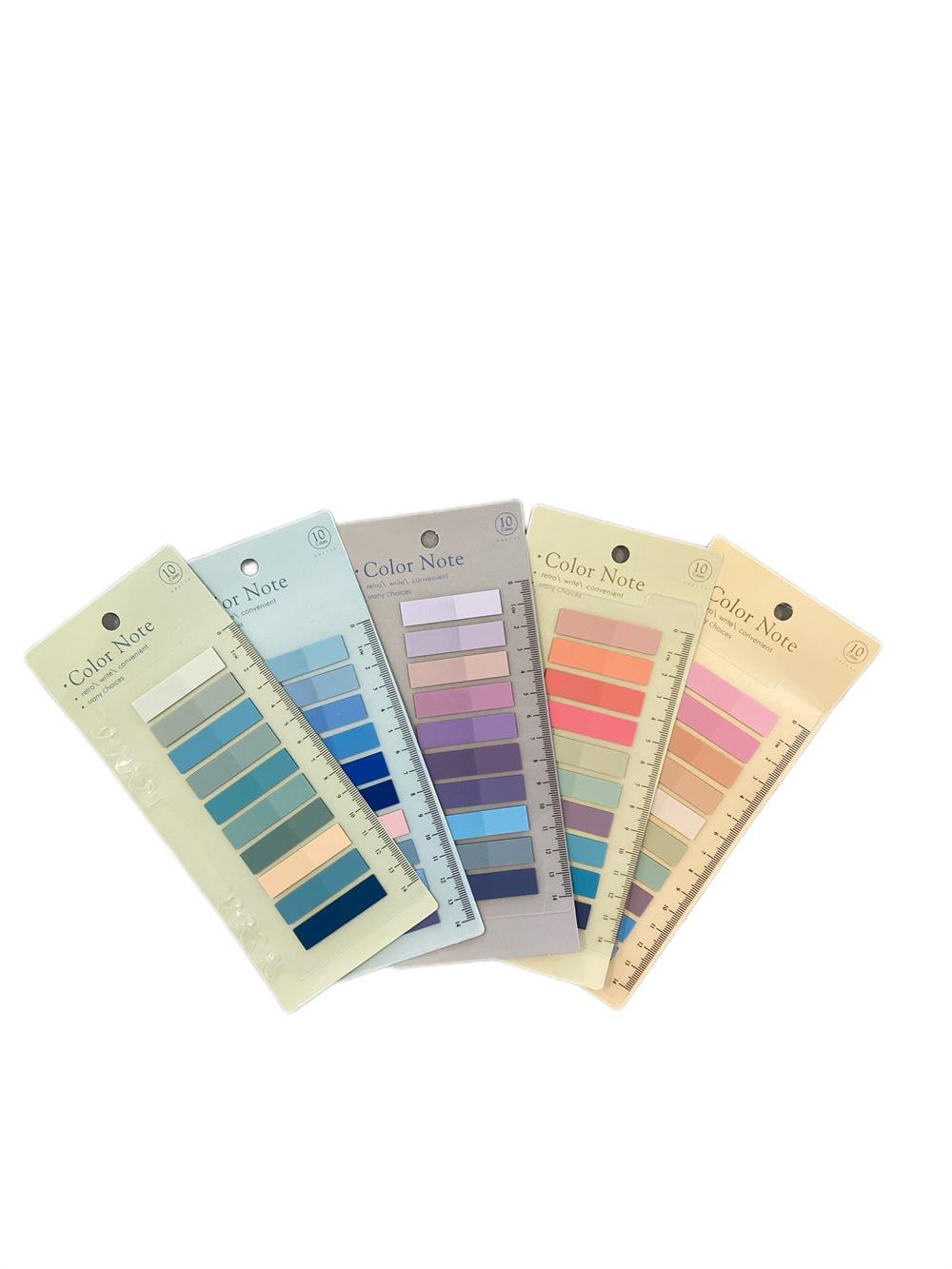 Color Note Post It Seti - Shiny Tones