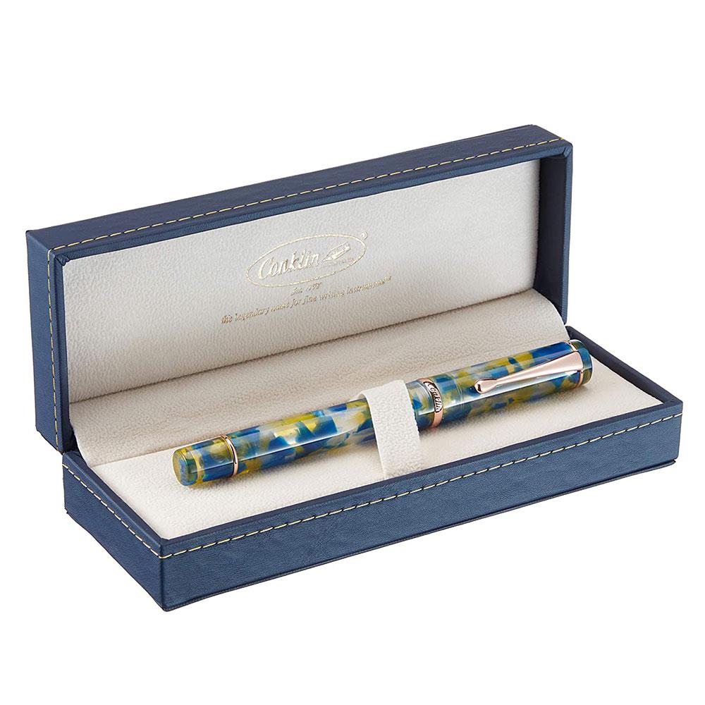 Conklin Limited Edition Duraflex Elements Water Dolma Kalem Medium Uç-EF