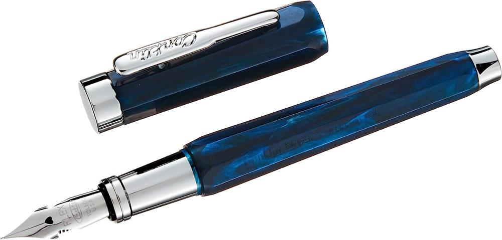 Conklin Nozac Dolma Kalem Ohio Blue Broad (B) Uç 