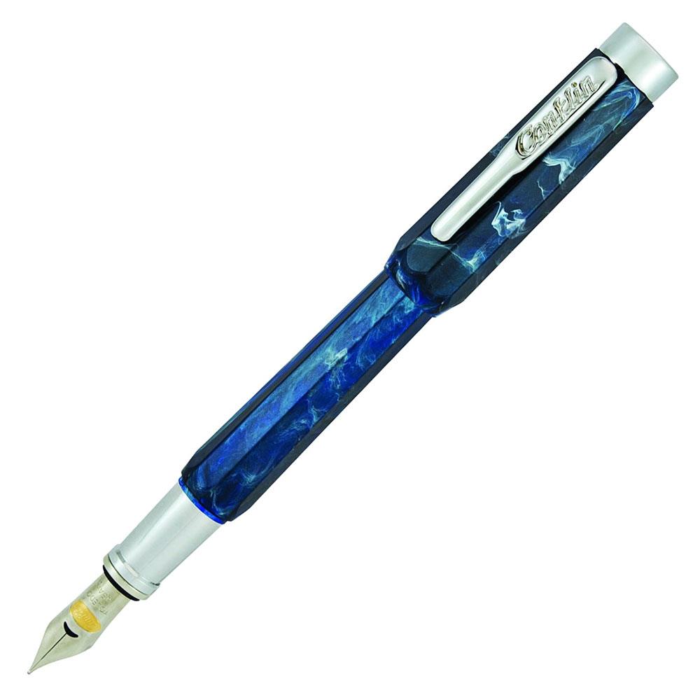 Conklin Nozac Dolma Kalem Ohio Blue Broad (B) Uç 