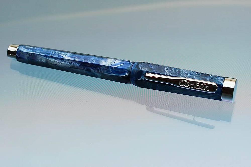 Conklin Nozac Dolma Kalem Ohio Blue Broad (B) Uç 
