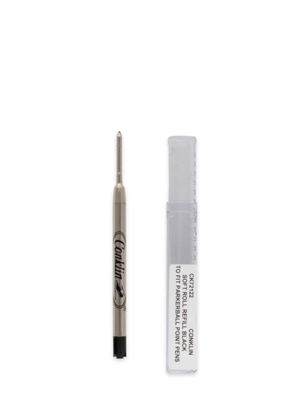 Conklin Soft Roll Medium Siyah Tükenmez Kalem Refili