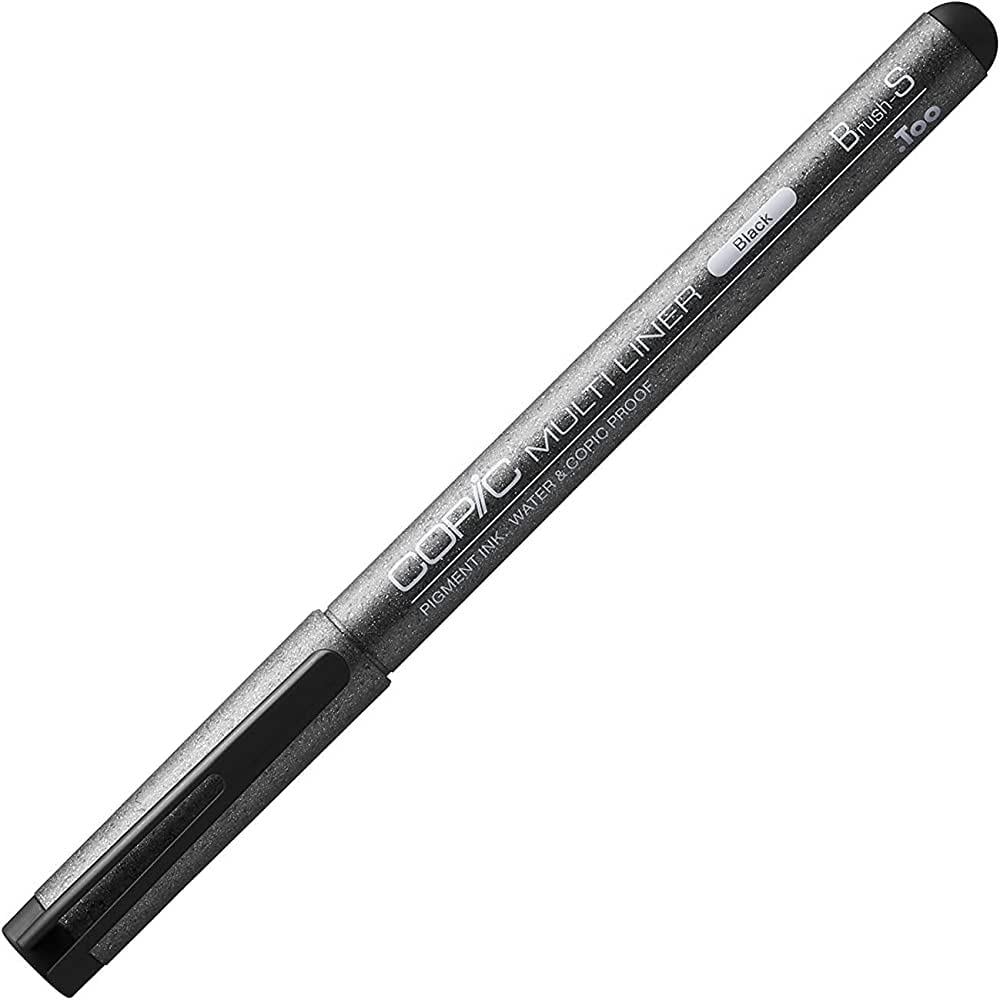 Copic Multiliner Brush-S Fırça Uçlu Çizim Kalemi