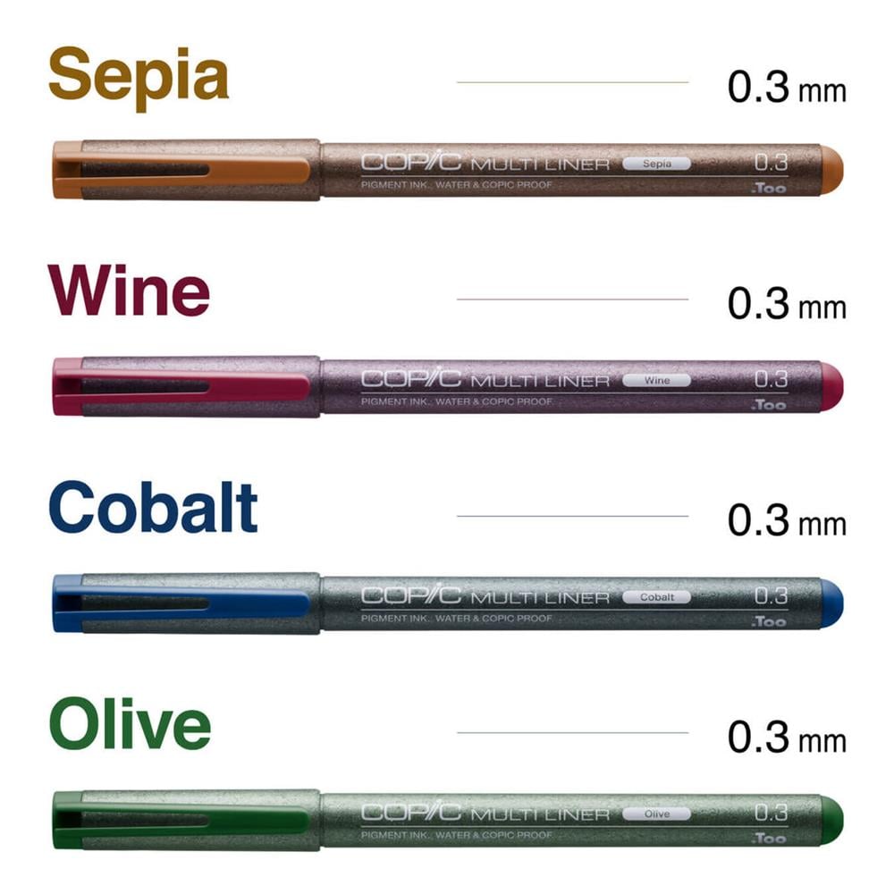 Copic Multiliner Classic Wine 0.3 mm Çizim Kalemi