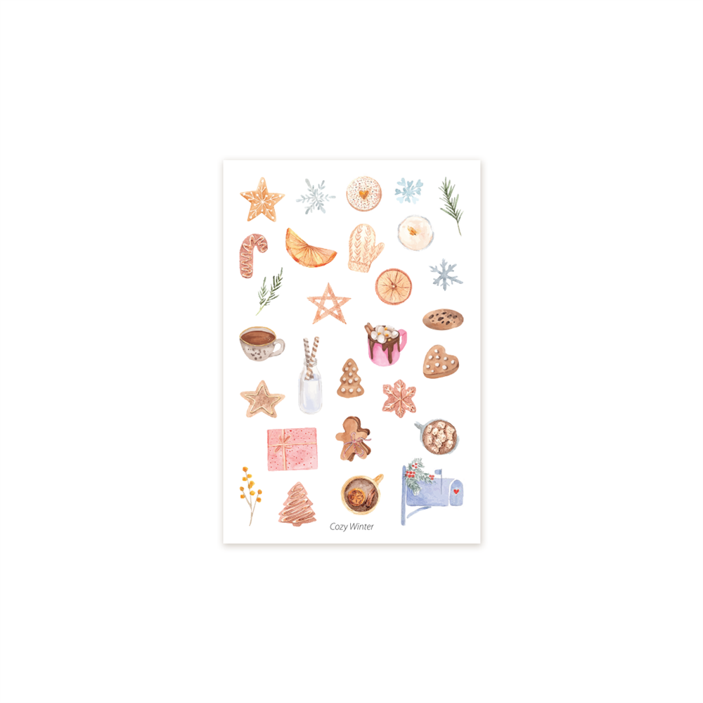 Cozy Sticker Seti
