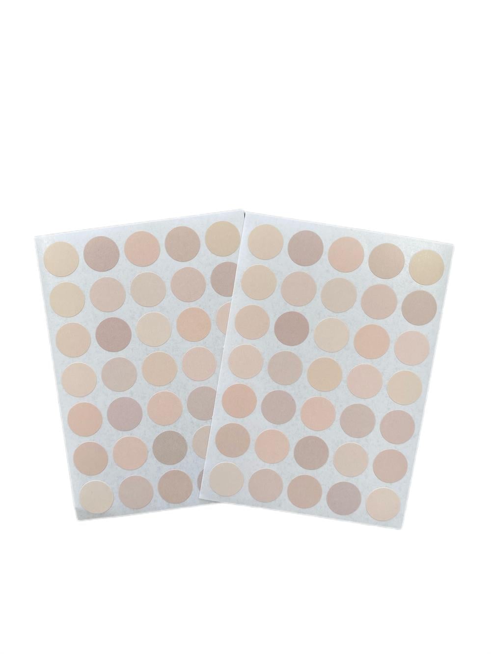 Cream Dots Sticker Set - 280 Parça