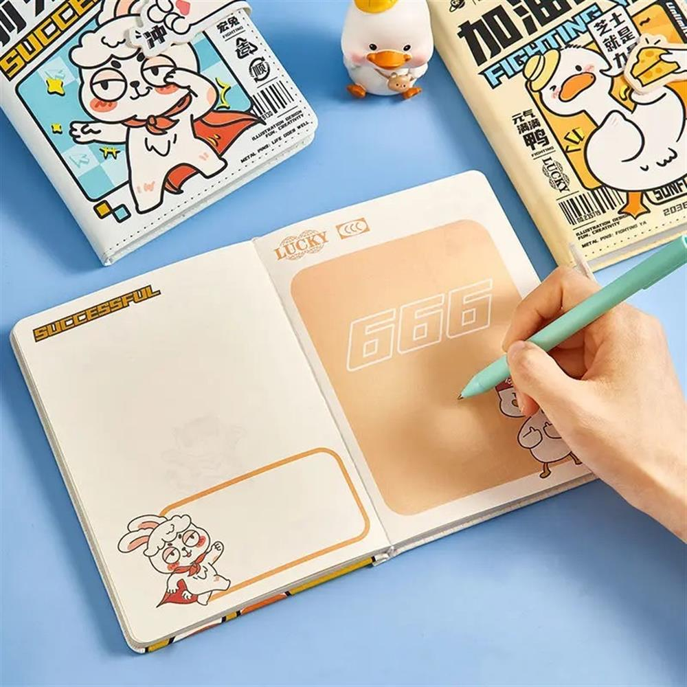 Cute Animals Pu Deri Defter Tiger 