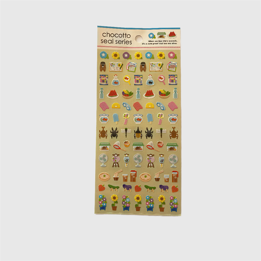 Cute Bugs Sticker Set