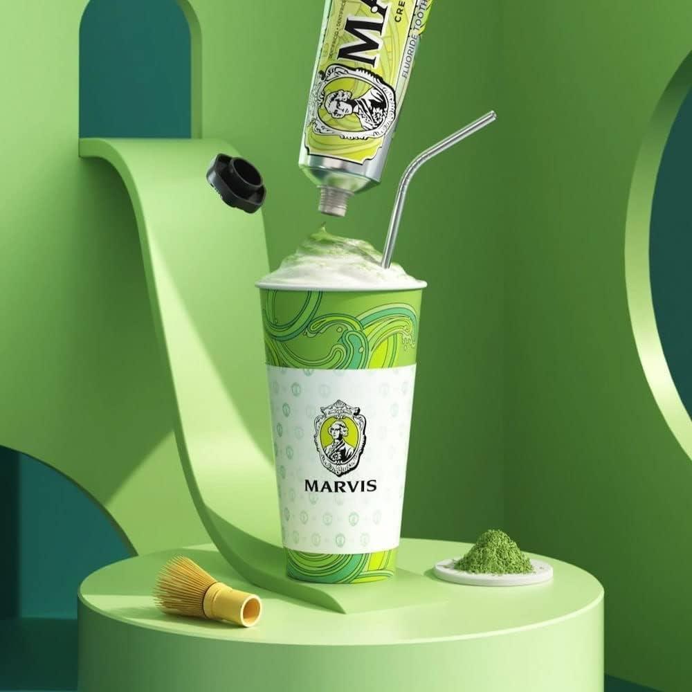 Marvis Creamy Matcha Tea Florürlü Diş Macunu 25 ml