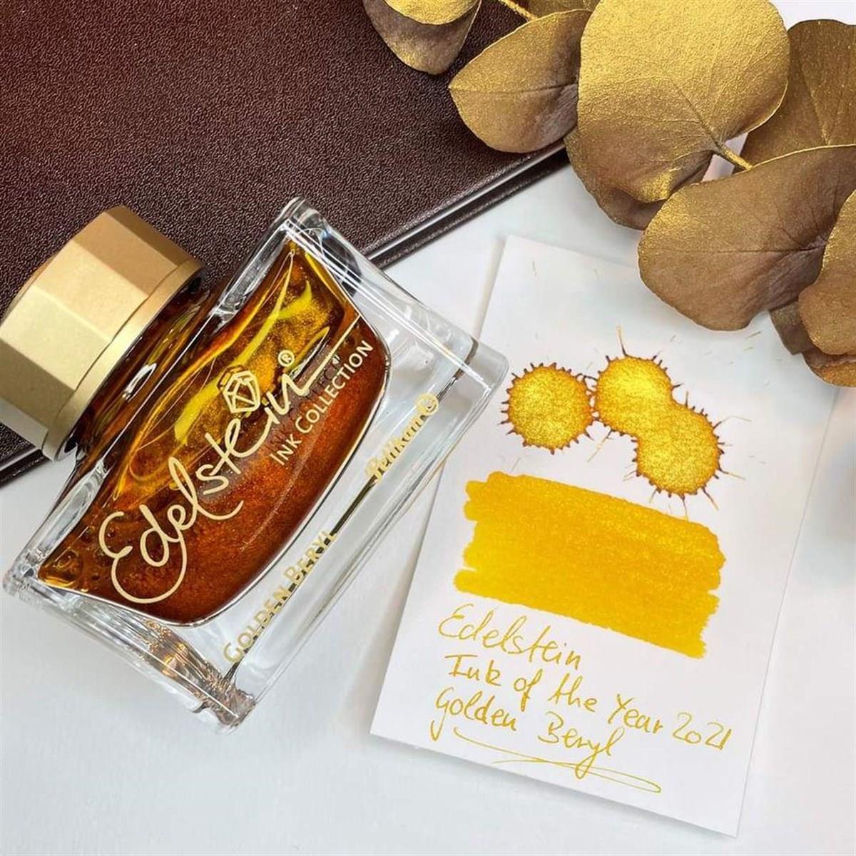 Pelikan Edelstein Şişe Mürekkep Golden Beryl 50 ml 