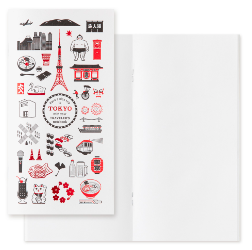 Traveler's Notebook Regular Size Tokyo Black Limited Edition Deri Defter Kılıfı 