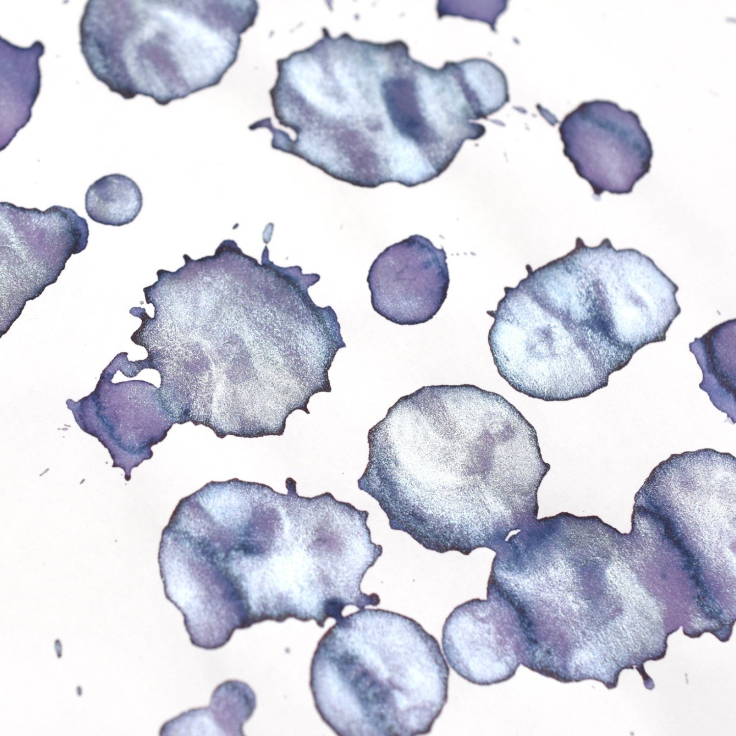 Diamine Inkvent Black Edition Collection Şişe Mürekkep 50ml Icy Lilac