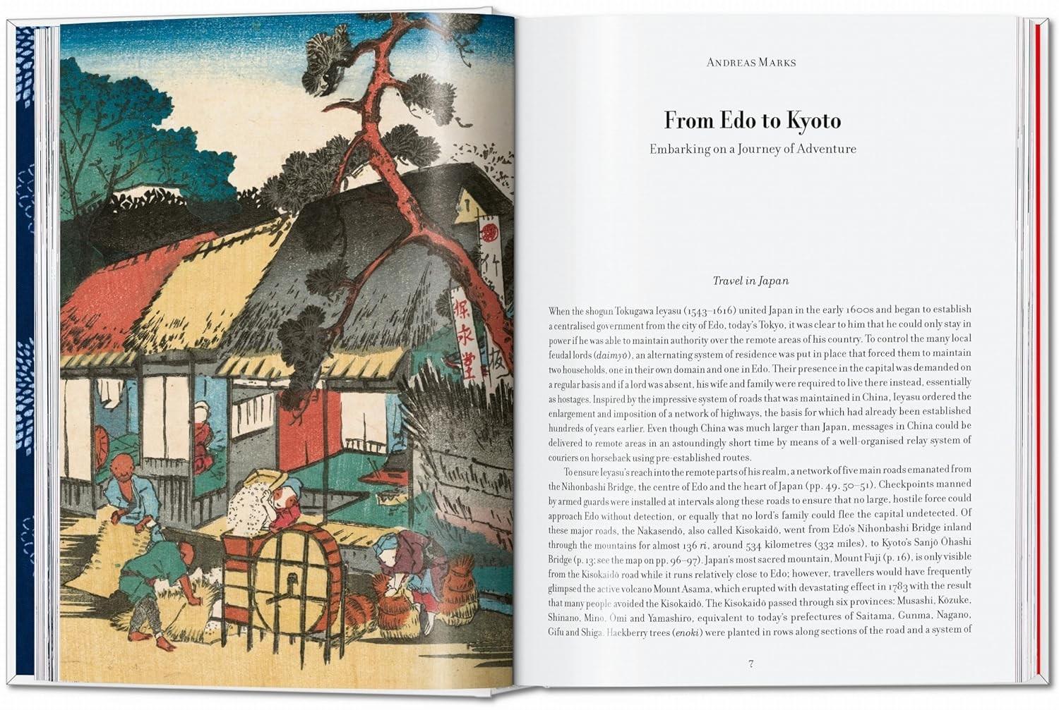 Taschen Hiroshige & Eisen. The Sixty-Nine Stations along the Kisokaido. 40th Ed.