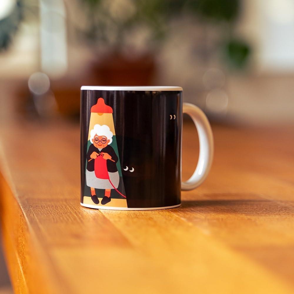 Kikkerland Cat Lady Morph Mug Kupa