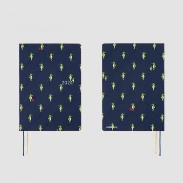 Hobonichi Techo 2024 One Magazine HON / A5 Size / Daily / Jan start / Mon start - Japanese Edition 